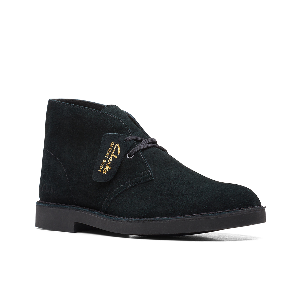 CLARKS DESERT BOOT EVO MEN BLACK SUEDE display picture 3